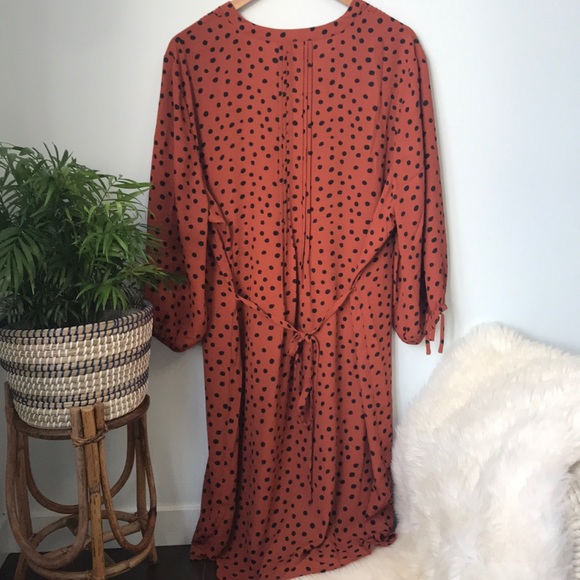 EUC polka dot midi dress - Picture 3 of 3